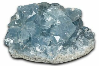 Sparkling Celestine (Celestite) Crystal Cluster - Madagascar #344781