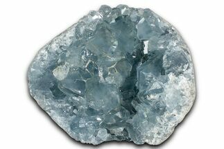 Sparkling Celestine (Celestite) Geode - Madagascar #344789