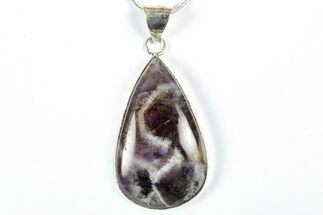 Chevron Amethyst Pendant (Necklace) #346280