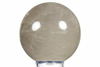 Polished Smoky Quartz Sphere - Madagascar #344328