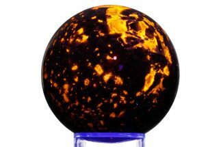 Fluorescent Polished Sodalite-Syenite Sphere - China #319400
