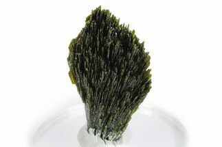 Lustrous Green Epidote Crystal Spray - Peru #347846