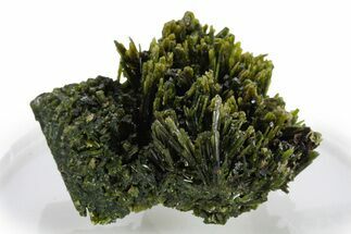 Lustrous Green Epidote Crystal Spray - Peru #347847