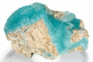 Glistening Sky-Blue Hemimorphite - Congo #348566