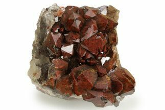 Thunder Bay Smoky Amethyst Cluster with Hematite - Canada #349930