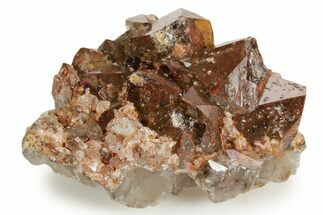 Thunder Bay Smoky Amethyst Cluster with Hematite - Canada #349937