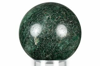 Polished Fuchsite Sphere - Madagascar #349697