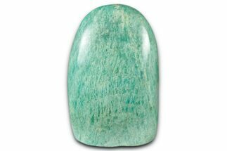Free-Standing Chatoyant Polished Amazonite - Madagascar #349362
