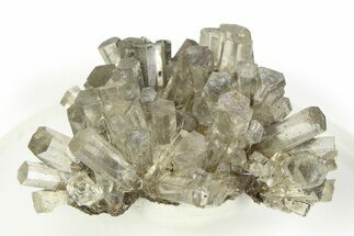 Glassy Hexagonal Calcite Crystal Cluster - China #351359