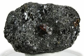 Fluorescent Zircon Crystal in Biotite Schist - Norway #351536