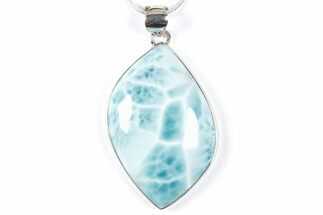 Stunning Larimar Pendant (Necklace) - Sterling Silver #352176