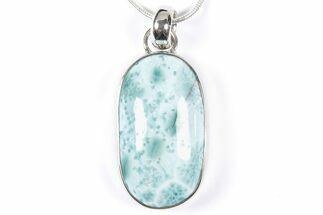 Stunning Larimar Pendant (Necklace) - Sterling Silver #352177