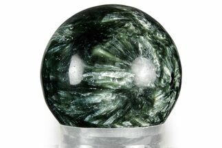 Polished Seraphinite Sphere - Siberia #352166