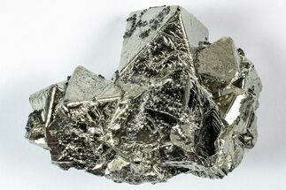 Sphalerite on Gleaming Octahedral Pyrite Crystal Cluster - Peru #352340