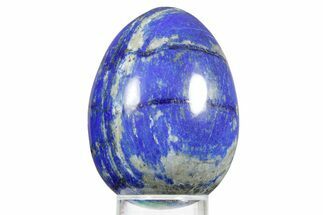 Polished Lapis Lazuli Egg - Pakistan #352502