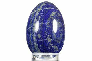 Polished Lapis Lazuli Egg - Pakistan #352515