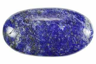 Polished Lapis Lazuli Palm Stone - Pakistan #352546