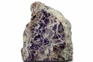 Free-Standing Polished Chevron Amethyst - Zambia #353578