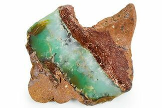 Polished Green Chrysoprase Slab - Western Australia #353699