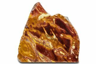 Free-Standing, Brockman Jasper Section - ( Billion Years) #353820