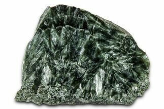 Polished Seraphinite Slab - Korshunovkiy Mine, Siberia #354292