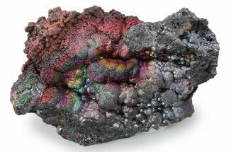 Vibrant Iridescent Goethite Stalactite Formation - Spain #354470