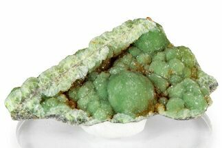 Sparkly Botryoidal Green Wavellite Formation - Arkansas #354588