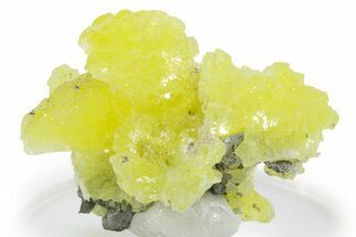 Lemon-Yellow Brucite - Balochistan, Pakistan #354656