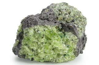 Peridot Crystals in Basalt - Arizona #355042