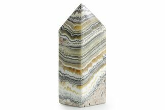 Polished Zebra Calcite Obelisk - Mexico #355199