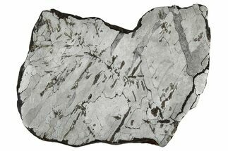 Etched Canyon Diablo Meteorite Slice ( g) - Arizona #356078