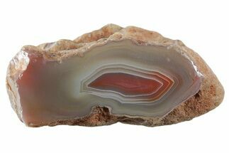 Colorful Polished Banded Agate - Zimbabwe #355903
