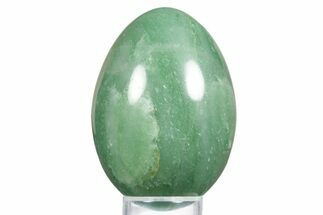 Polished Green Aventurine Egg - India #356274