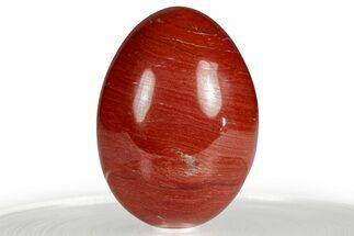 Polished Red Jasper Egg - South Africa #356374