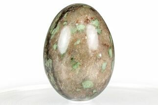 Polished Nunderite (Nundoorite) Stone Egg - Australia #356417