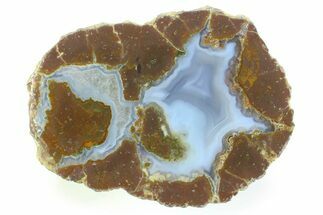 Colorful Polished Thunderegg Half - Nevada #337773