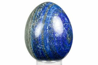 Bargain, Polished Lapis Lazuli Egg - Pakistan #352564
