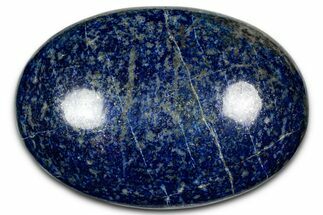Polished Lapis Lazuli Palm Stone - Pakistan #352568