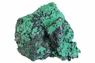 Blue-Green Botryoidal Chrysocolla - Planet Mine, Arizona #358228