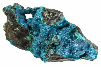 Vibrant Teal Chrysocolla Formation - Peru #358680