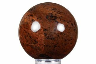 Polished Mahogany Obsidian Sphere #359187