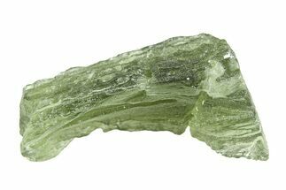 Green Moldavite Tektite ( g) - Czech Republic #359414