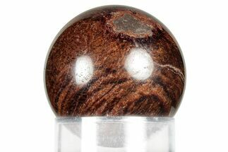 Polished Almandine Garnet Sphere - India #359902