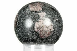 Polished Spinel in Granite Sphere - India #359770
