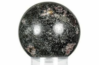 Polished Spinel in Granite Sphere - India #359771