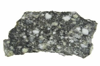 Polished Lunar Meteorite ( g) Slice - Aridal #360137