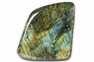Flashy Free-Standing Polished Labradorite - Madagascar #360476