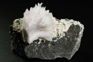 Pink Manganoan Calcite Crystal Cluster - Fluorescent! #361519