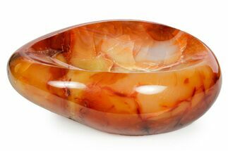 Beautiful Carnelian Agate Dish - Madagascar #361410