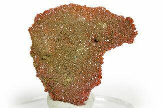 Glittering Ruby Red Vanadinite Crystals - Arizona #361599